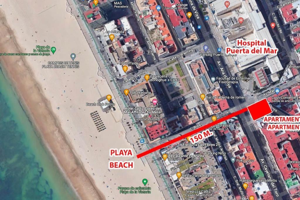 Apartamento Puerta Del Mar Cádiz Exteriér fotografie